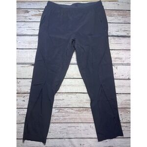 PASHKO Lightweight‎ Travel Tech Pants Mens XXL Black Drawstring